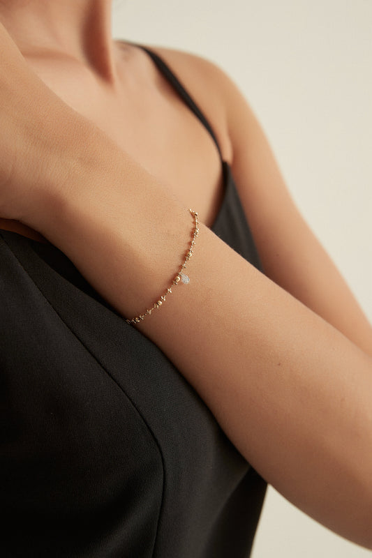 How to Style a Floating Diamond Bracelet?