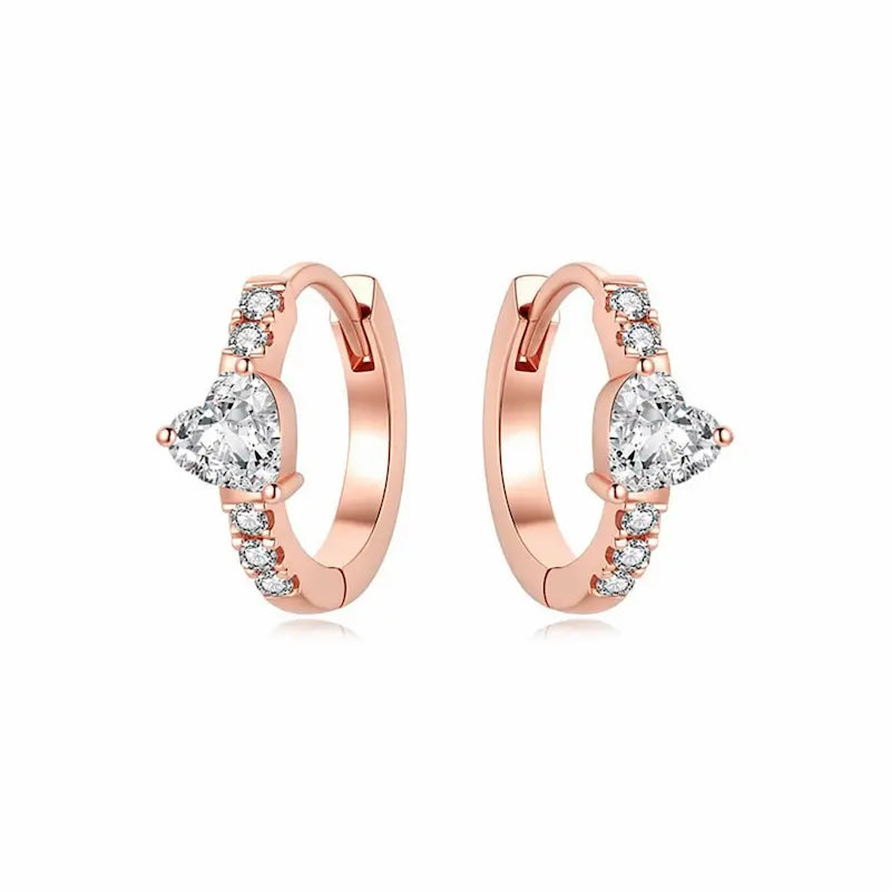 Marquise Pavé Lab Diamond Hoop Earring in 18K Solid Gold by LTM & CO.™, featuring a geometric lozenge silhouette with pavé-set lab-grown diamonds, designed for modern fine jewelry styling