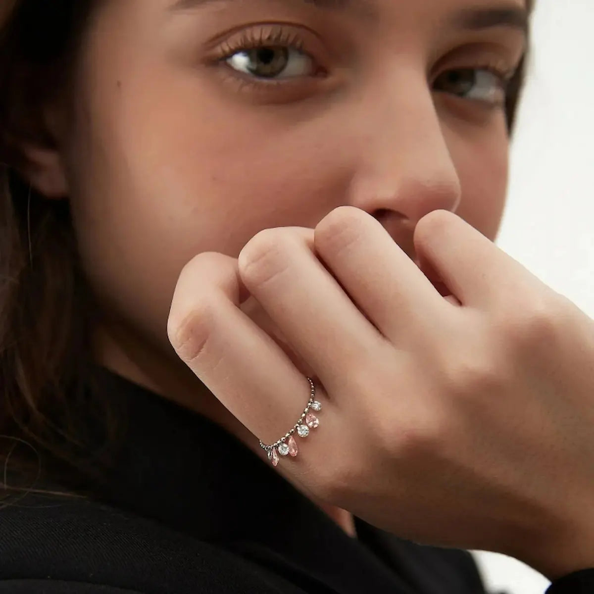 Discover minimalist luxury with LTM &amp; CO.™ 18K solid gold rings. Adorned with floating lab-grown diamonds, each piece is handcrafted for refined sparkle and timeless fine jewelry appeal.