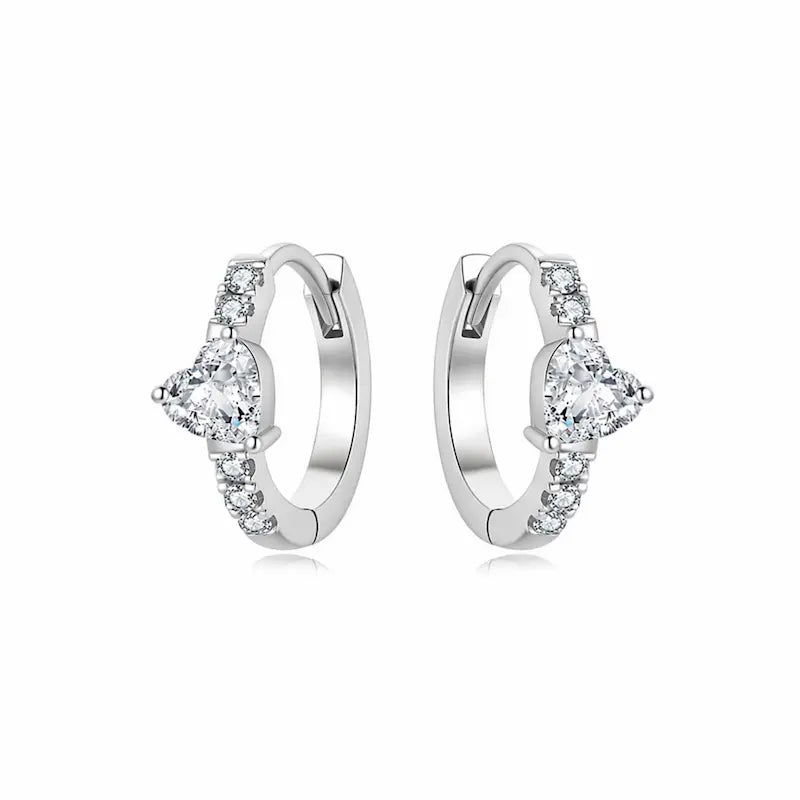 Marquise Pavé Lab Diamond Hoop Earring in 18K Solid Gold by LTM & CO.™, featuring a geometric lozenge silhouette with pavé-set lab-grown diamonds, designed for modern fine jewelry styling